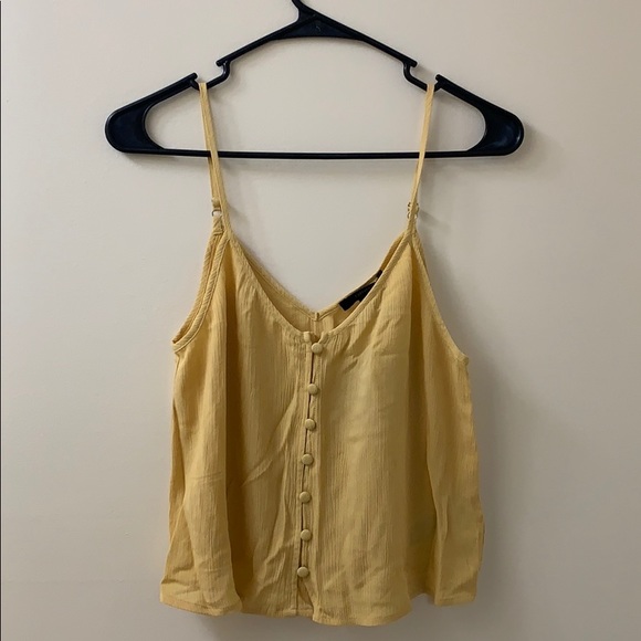 yellow tank top forever 21